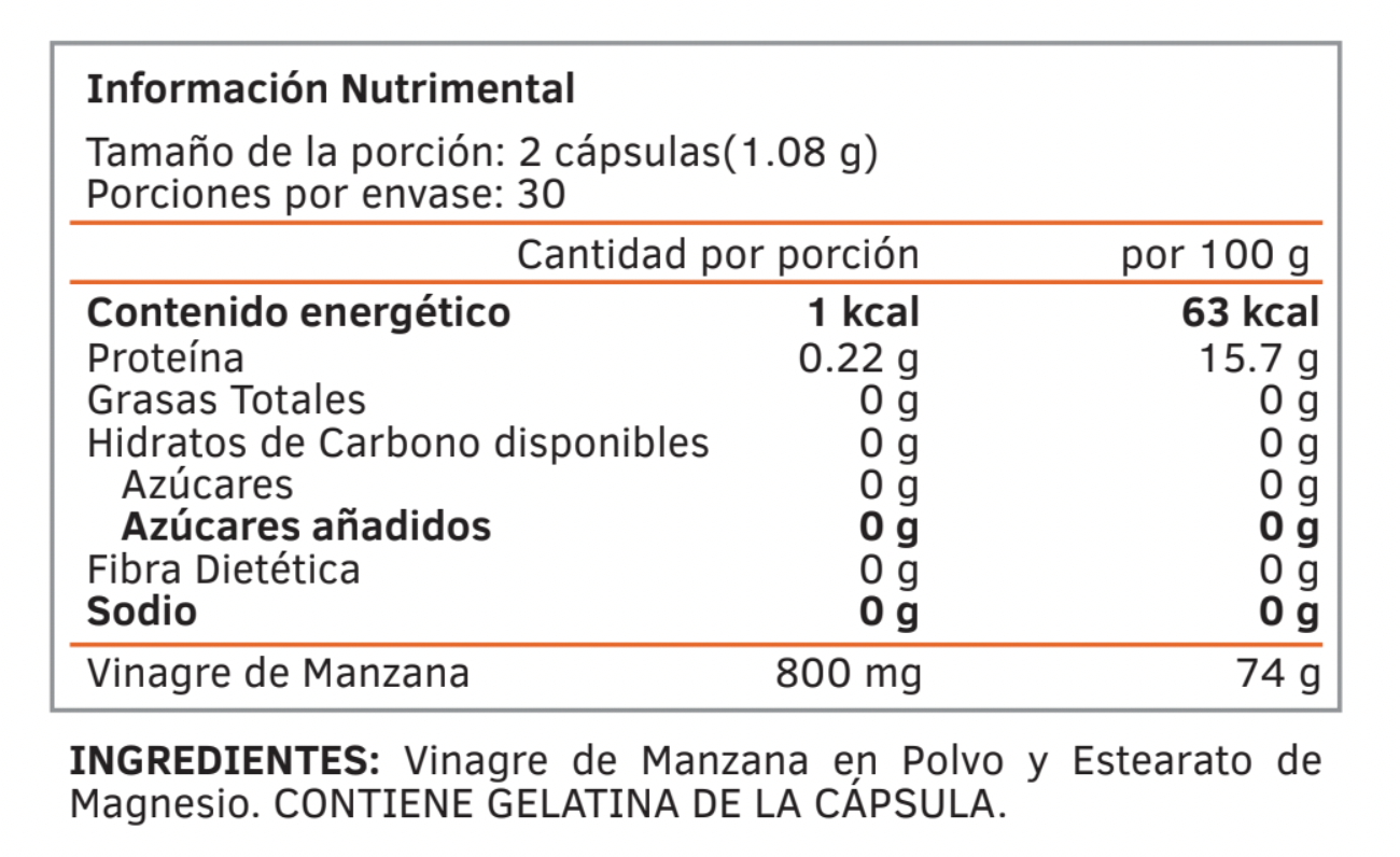 VINAGRE DE MANZANA