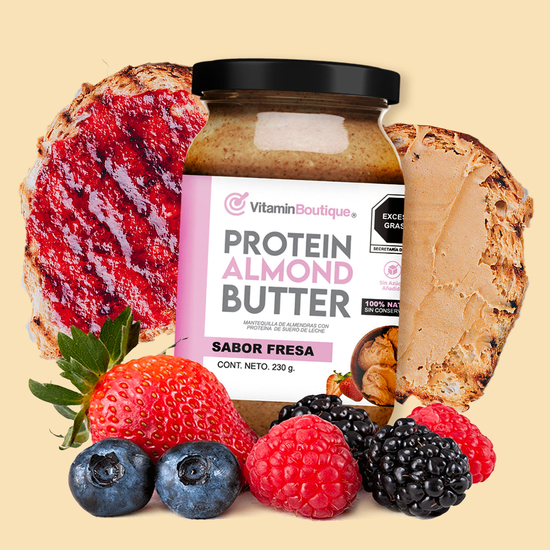 PROTEIN ALMOND BUTTER